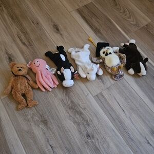 Beanie baby bundle of 6 dolls